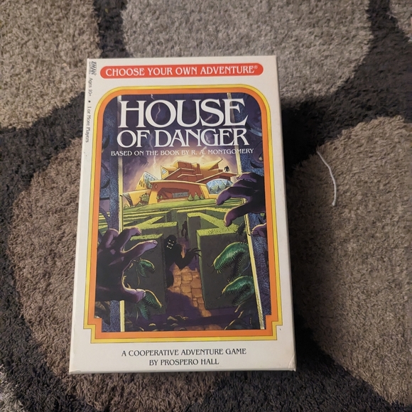 Toys House Of Danger Unique Choose Your Adventure Game Complete